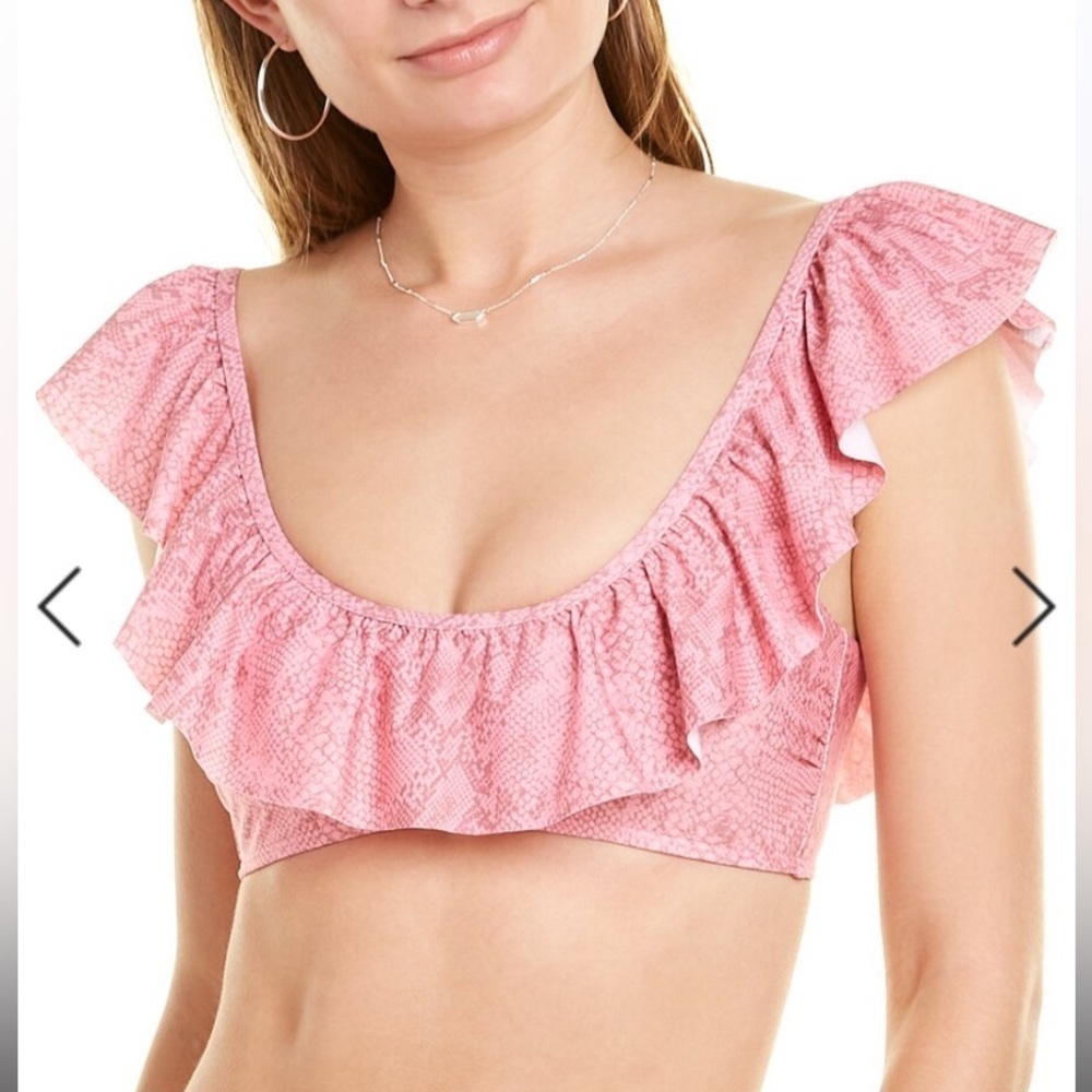 Splendid Ruffle Bralette Top size small